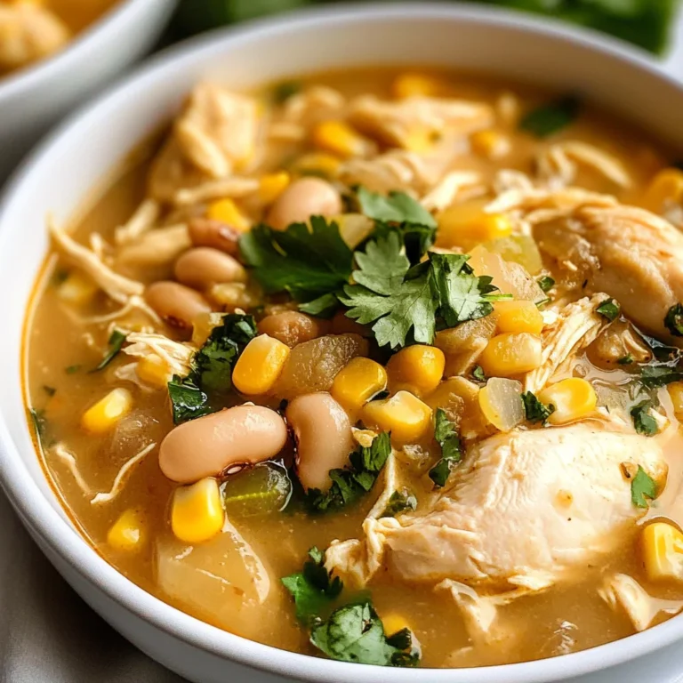 White Bean Chicken Chili Recipe