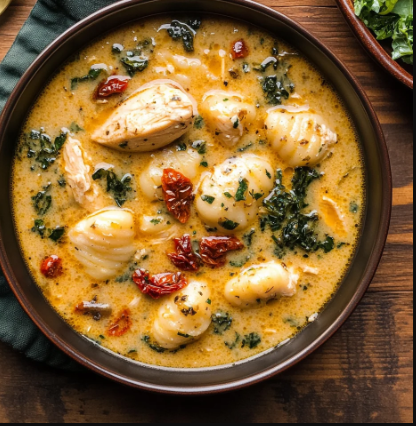 Marry Me’ Tuscan Chicken Gnocchi Soup