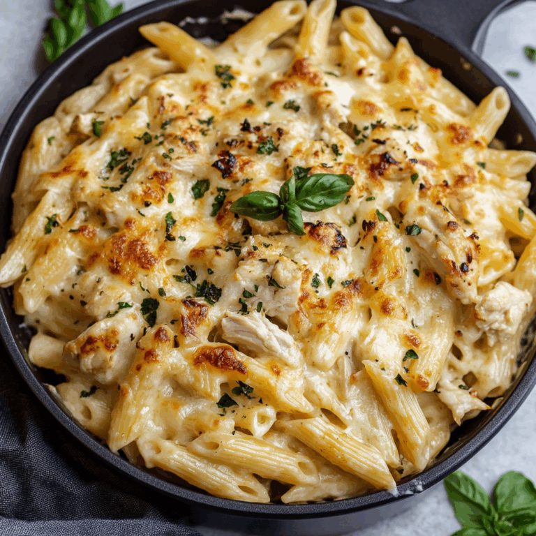 Cheesy Chicken Pasta Recipe Recipe
