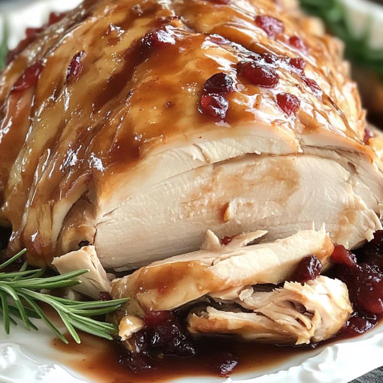 Crock Pot Cranberry Turkey Breast