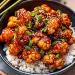 Air-Fried Korean Chili Cauliflower (Gochujang)