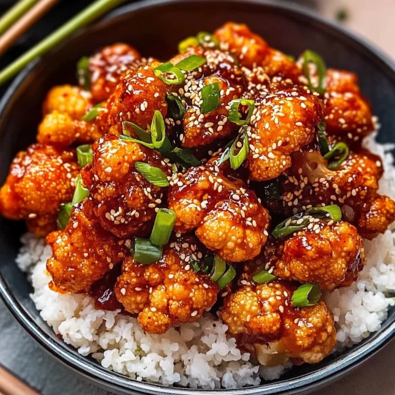 Air-Fried Korean Chili Cauliflower (Gochujang)