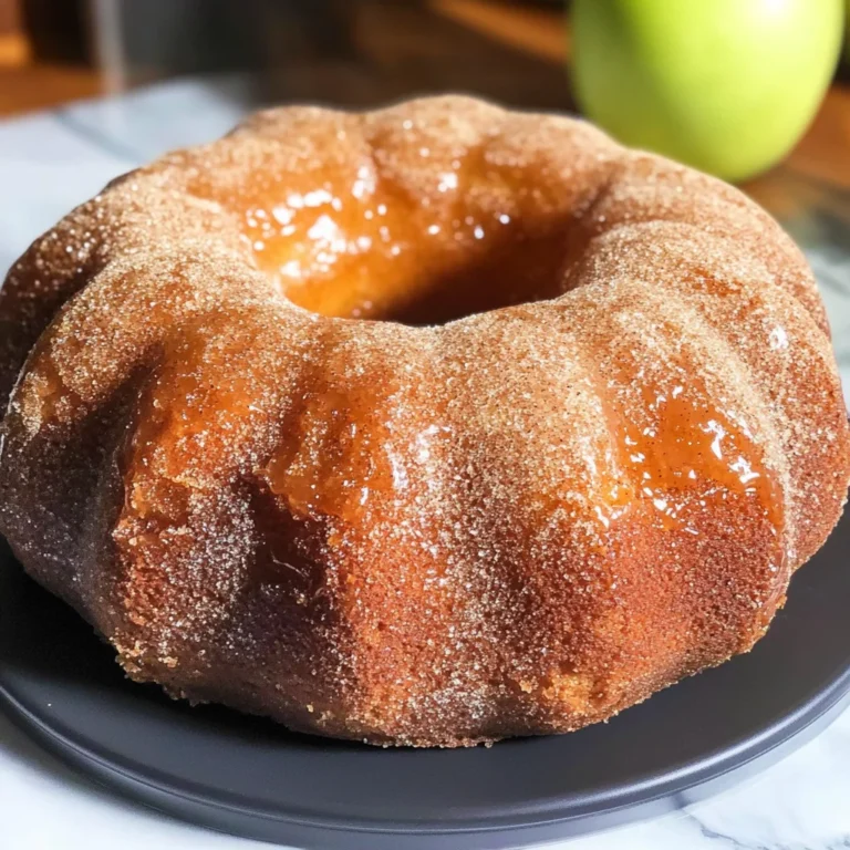 Apple Cider Doughnut Cake