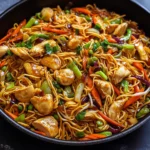 Chicken Chow Mein with the Best Chow Mein Sauce