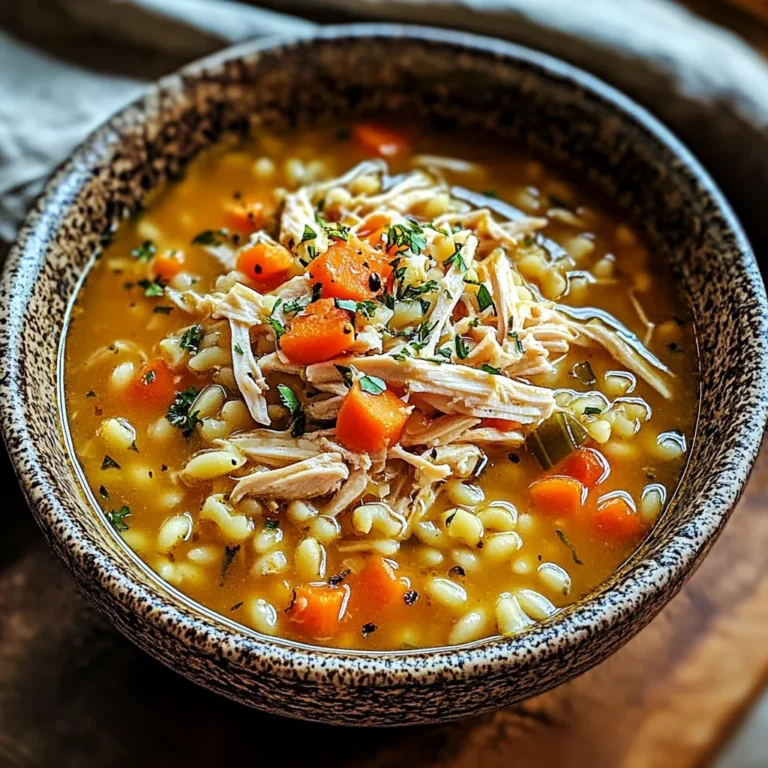 Chicken Pastina Soup Recipe