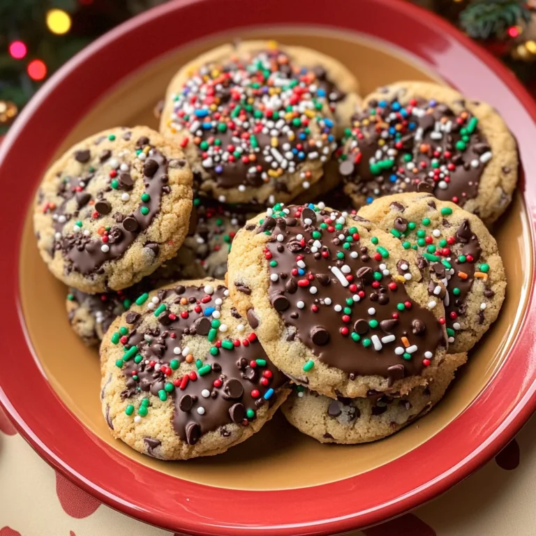 Chocolate Chip Christmas Cookies