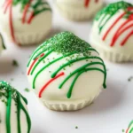 Christmas Tree Cake Truffles
