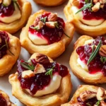 Cranberry Brie Bites