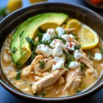 Crockpot Mediterranean White Chicken Chili