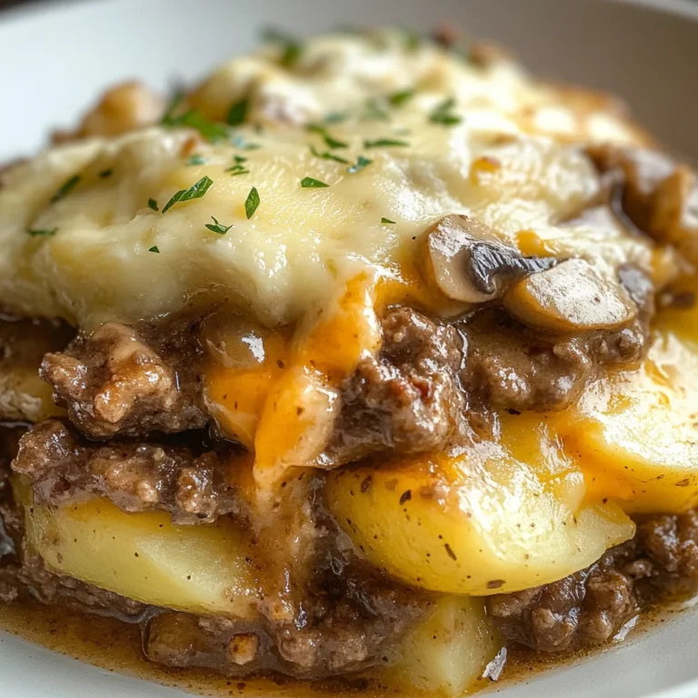Crockpot chicken hamburger Potato Casserole