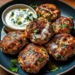 Delicious Chicken Kofta with Garlic Yogurt Sauce