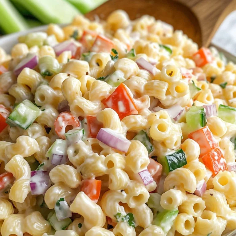Ditalini Pasta Salad Recipe