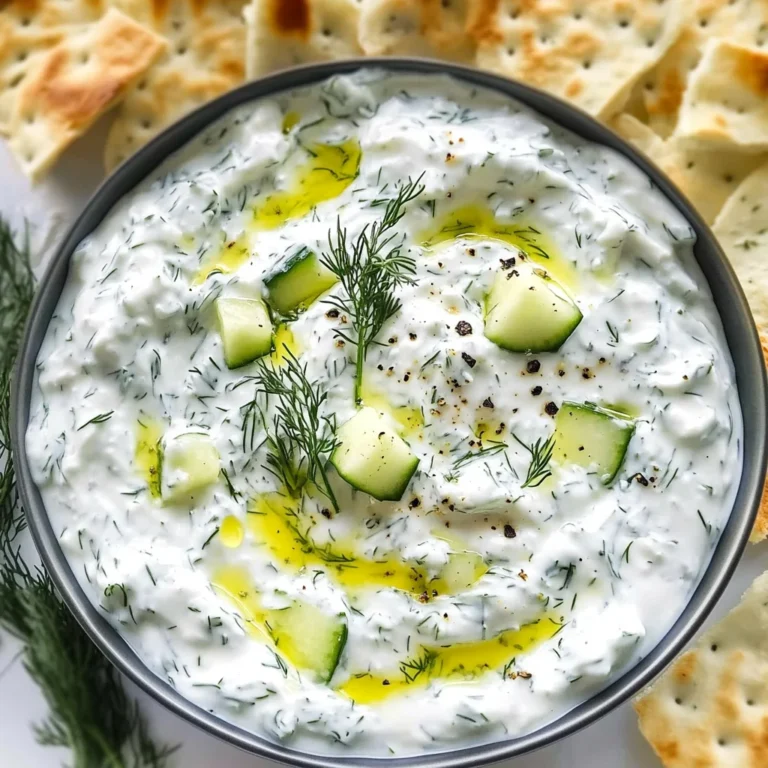 Easy 10 Minute Healthy Tzatziki Sauce