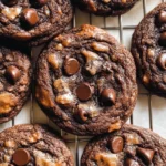 Easy Chocolate Chocolate Chip Cookies