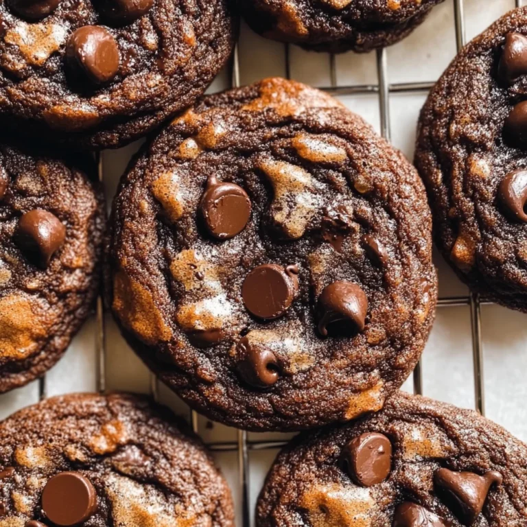 Easy Chocolate Chocolate Chip Cookies