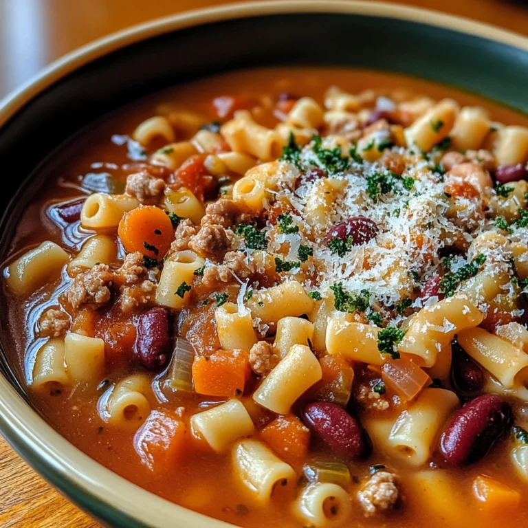 Easy Olive Garden Pasta Fagioli Soup Recipe