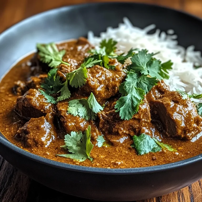 Heavenly Slow Cooker Indian Beef Curry for Cozy Nights