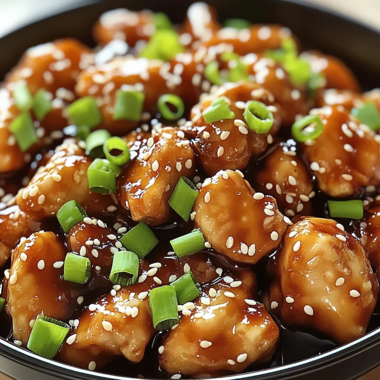 Honey Sesame Chicken