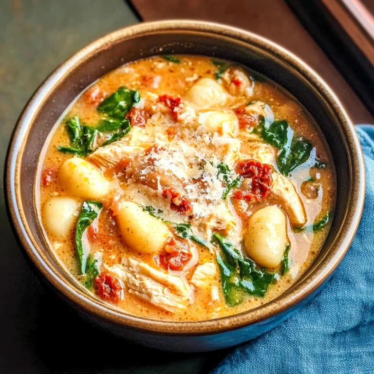 Italian Chicken Gnocchi Soup Recipe