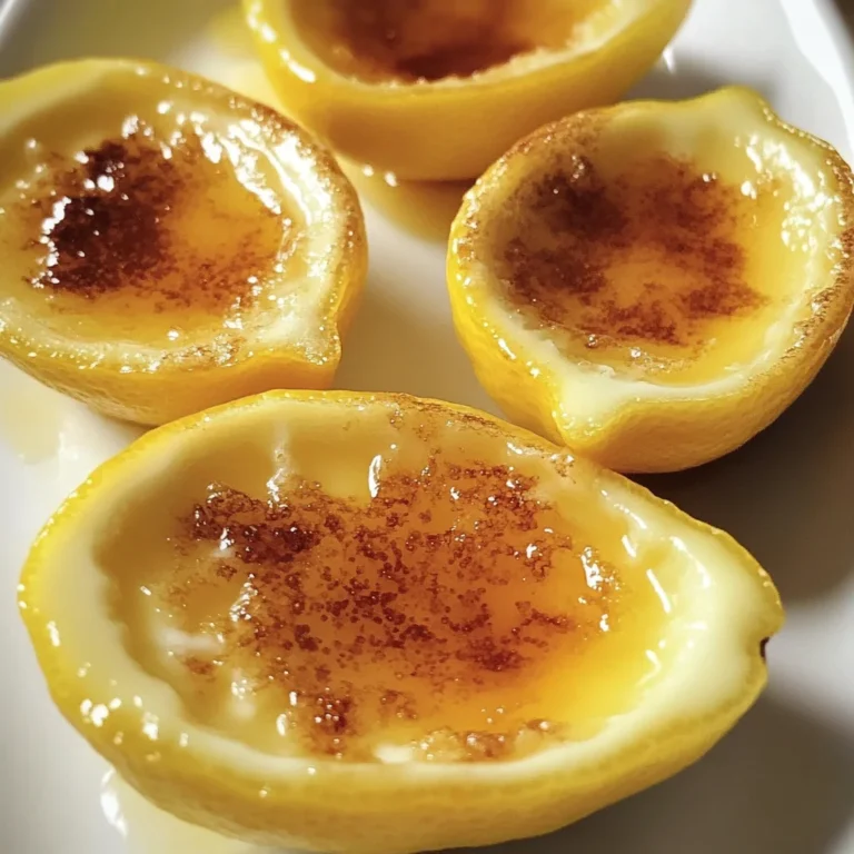 Lemon Posset Brûlée