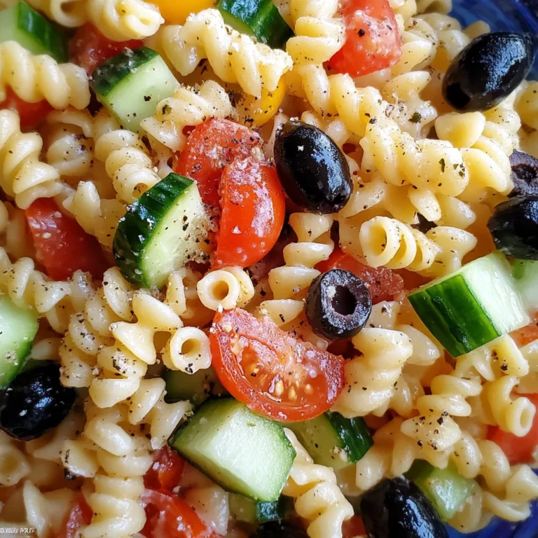 Overnight Pasta Salad (the BEST Pasta Salad EVER)