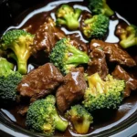 Savory Crock Pot Beef and Broccoli - Alrightwithme