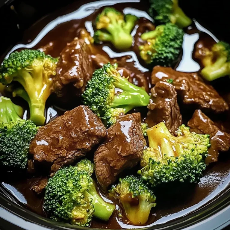 Savory Crock Pot Beef and Broccoli - Alrightwithme