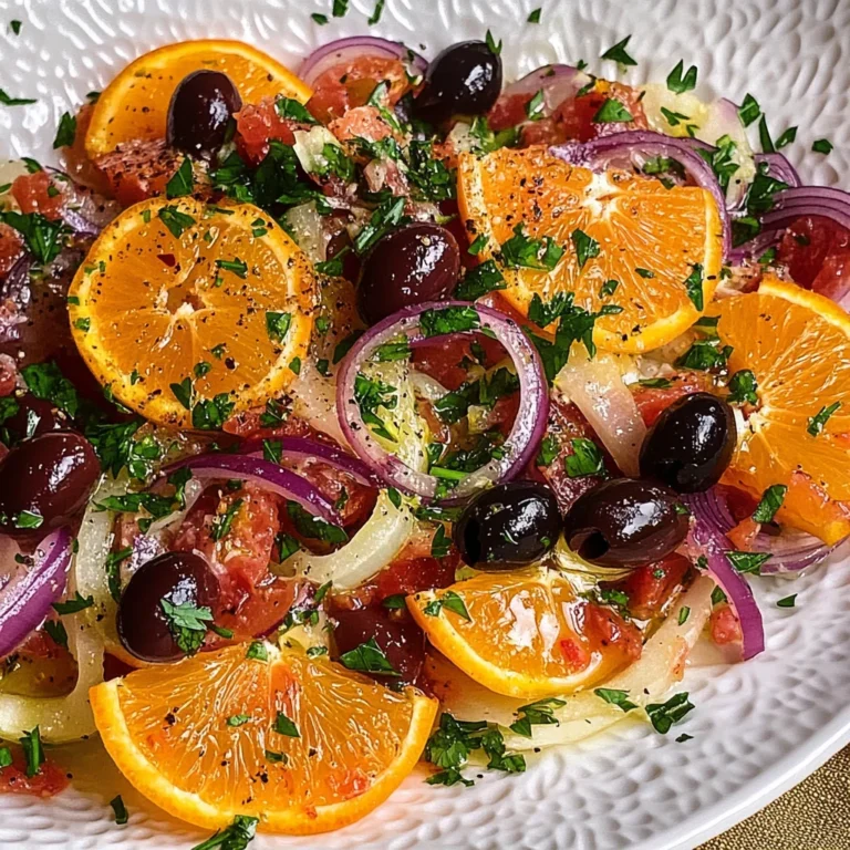 Sicilian Orange Salad (Insalata di Arance)