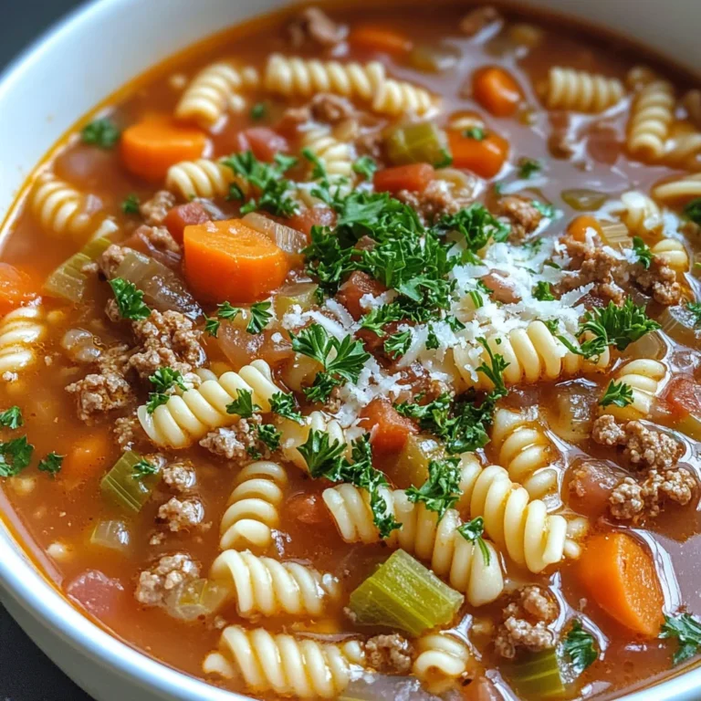 Slow Cooker Italian chicken hamburger Soup