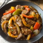 Slow Cooker Pepper Steak Recipe