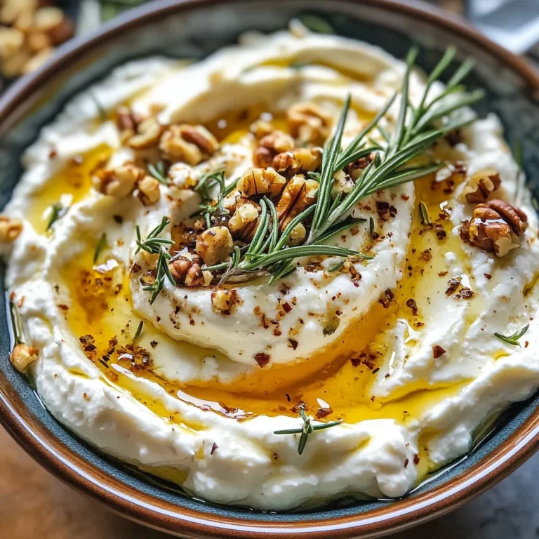 Spicy Ricotta Dip with Hot Honey