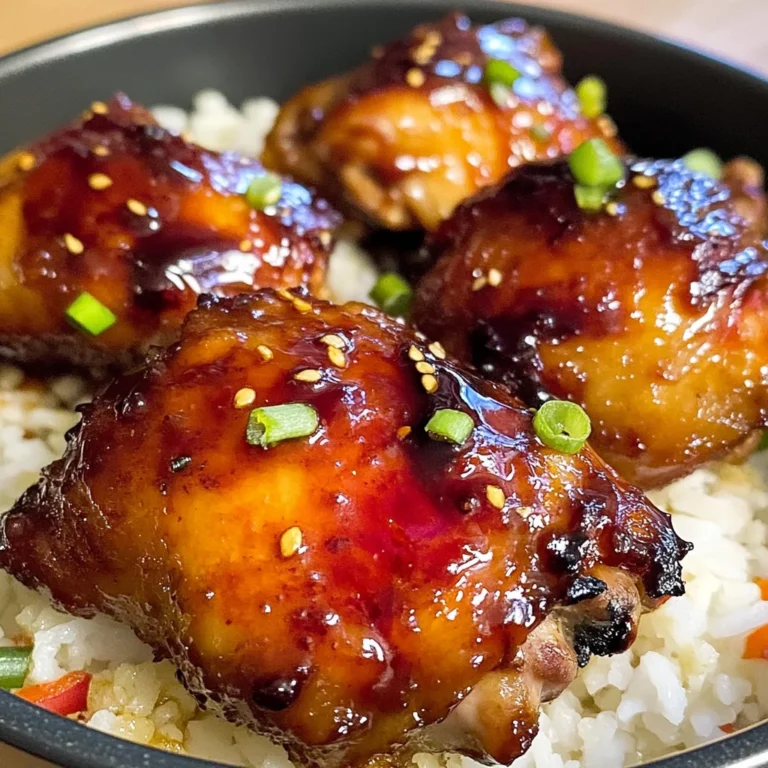 Sticky Sweet Chili Chicken Thighs in Air Fryer