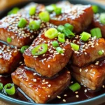 Sweet and Sticky Asian-Style beef Belly Recipe