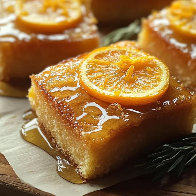 Unleashing the Magic of Orange Ginger Honey Cakes