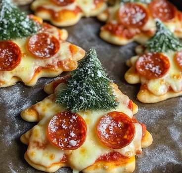 Special Occasion Tree Mini Pizzas
