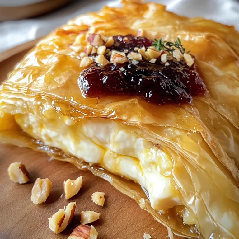 Best Baked Brie in Phyllo Dough Recipe