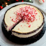 Best Christmas Peppermint Cheesecake