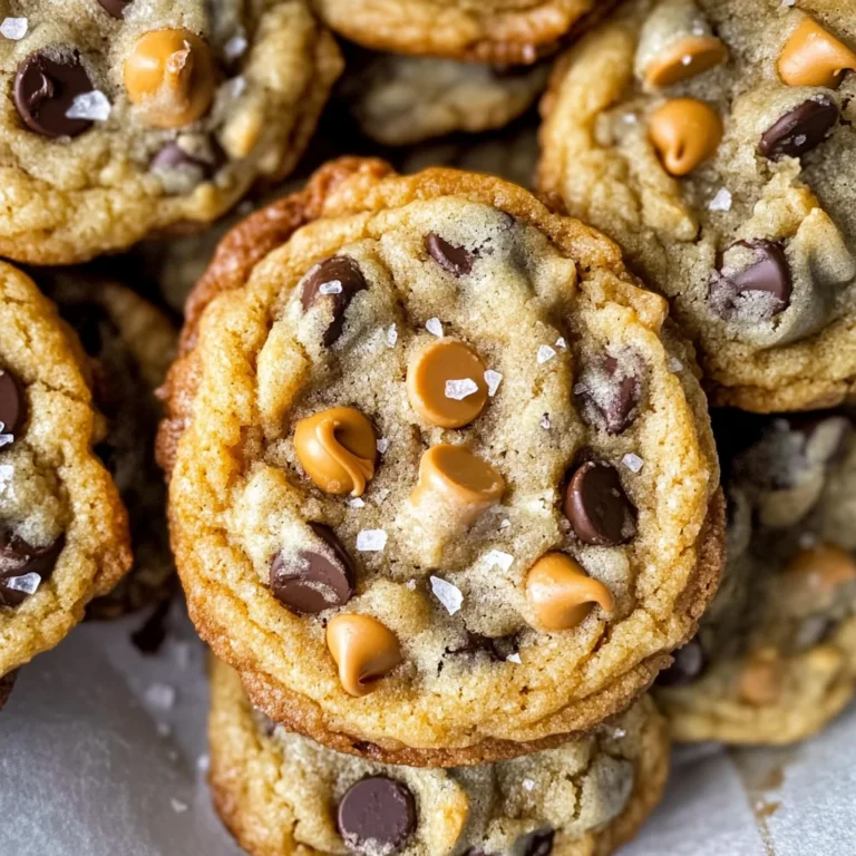 Best Ever Butterscotch Chocolate Chip Cookies (with Sea Salt)