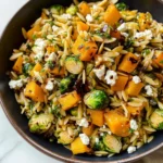 Best Fall Harvest Orzo Salad