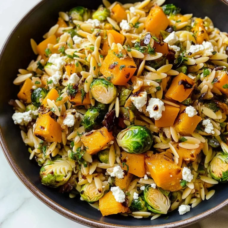 Best Fall Harvest Orzo Salad