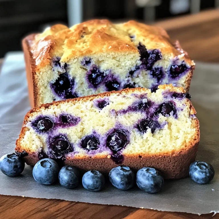 Blueberry Cream Cheese Bread