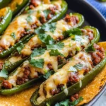 Cheese and Chorizo Stuffed Jalapeños