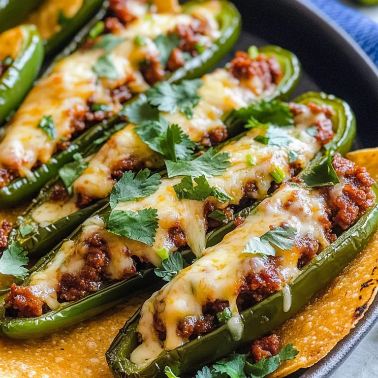 Cheese and Chorizo Stuffed Jalapeños