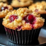 Cherry Cobbler Muffins Made Easy