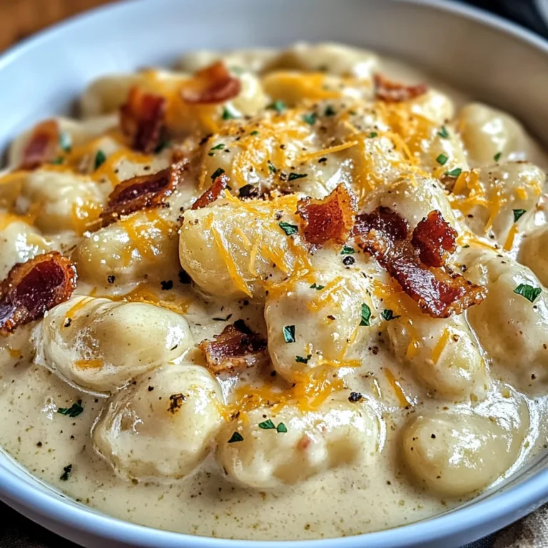 Creamy Crack Chicken Gnocchi