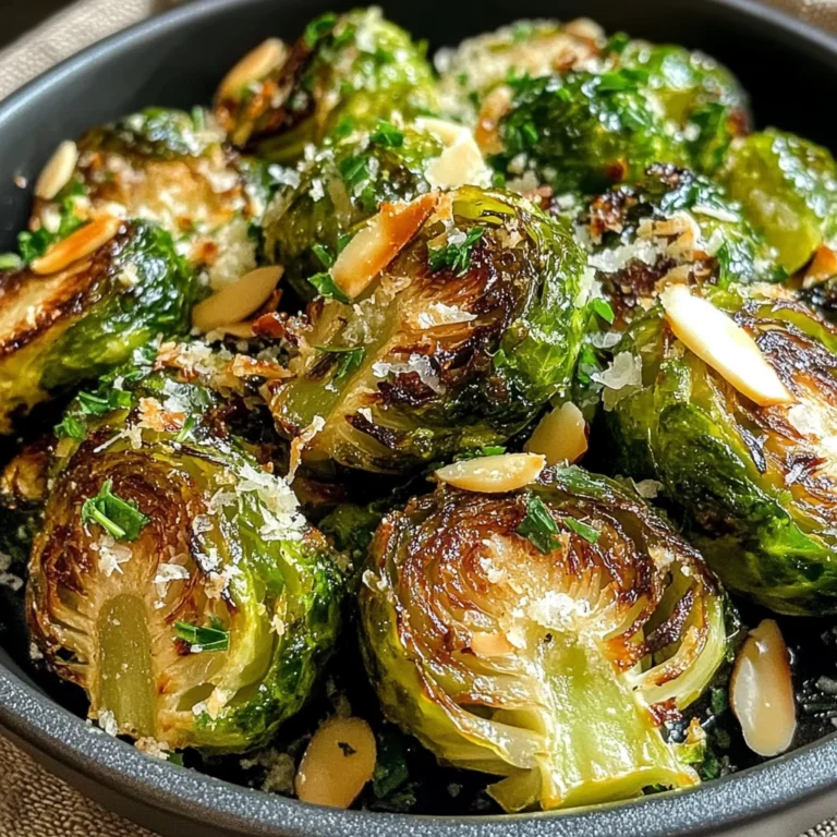 Delicious Garlic Butter Roasted Brussels Sprouts: A Flavorful Side Dish Recipe