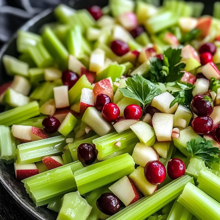 Deliciously Crunchy Harvest Celery Salad You'll Love