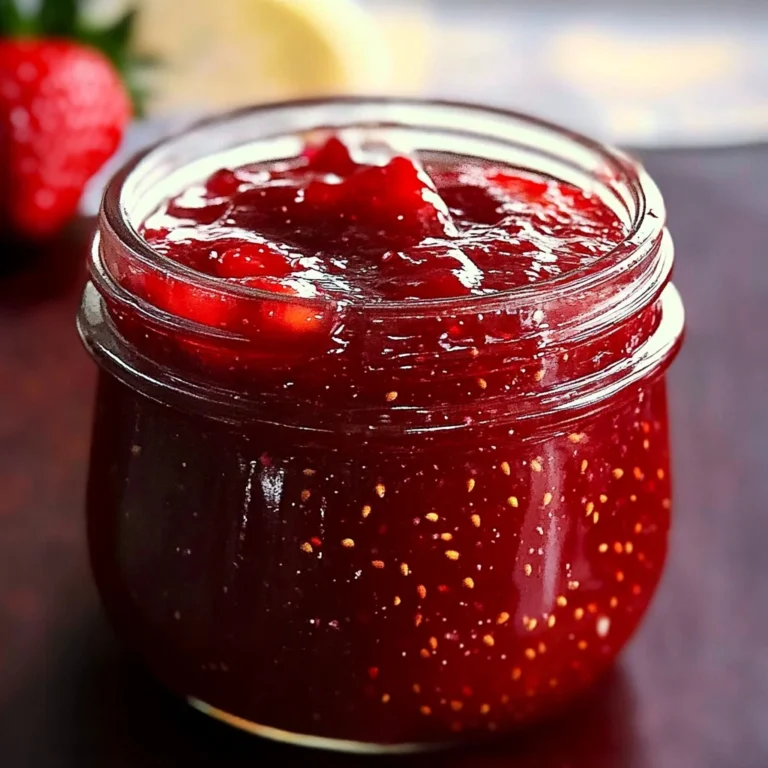 Easy Strawberry Jam Recipe