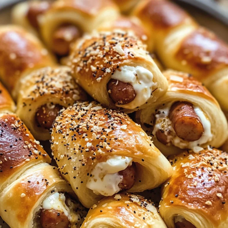 Everything Pigs in a Blanket with Cream Cheese (Seattle Style)