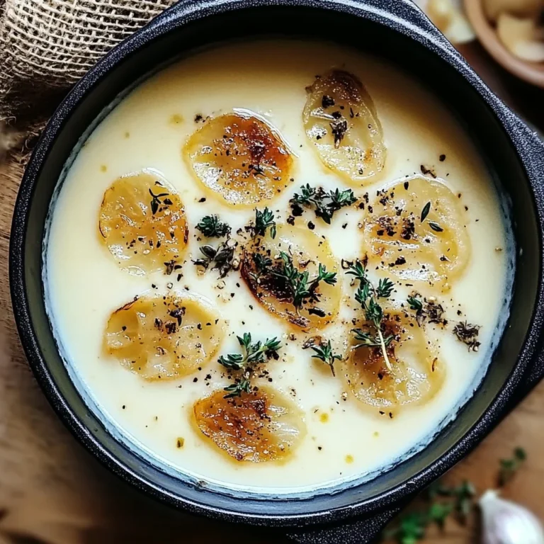 French Garlic Soup